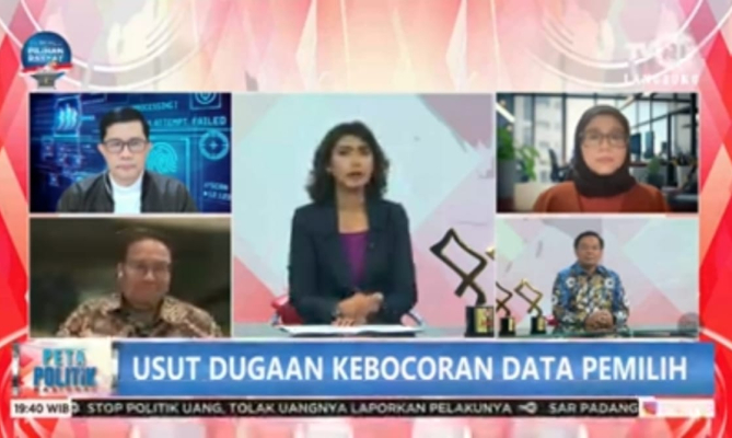 Kebocoran Data Pemilih Bukan Dari Bawaslu