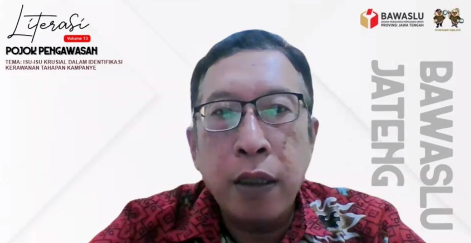Pojok Pengawasan Volume 15 Kupas Kerawanan Kampanye, Bawaslu Jateng Perkuat Mitigasi Menuju Pemilu 2029