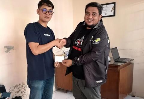 Penyerahan Reward PKD Sidosari oleh Kordiv P.P. Muhammad Arfan Shodiq S.Kom.