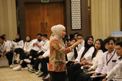 Penyerahan Reward PKD Sidosari oleh Kordiv P.P. Muhammad Arfan Shodiq S.Kom.