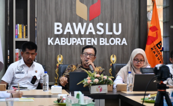 Bawaslu Jateng Perkuat Kapasitas Penanganan Pelanggaran melalui Rakor Teknik Investigasi dan Klarifikasi di Blora