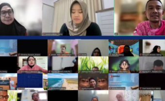 Gayengkan Jum’at Sehati, Bawaslu se-Jateng Ikuti Senam Pagi Daring dan Sosialisasi Optimalisasi Kinerja WFH